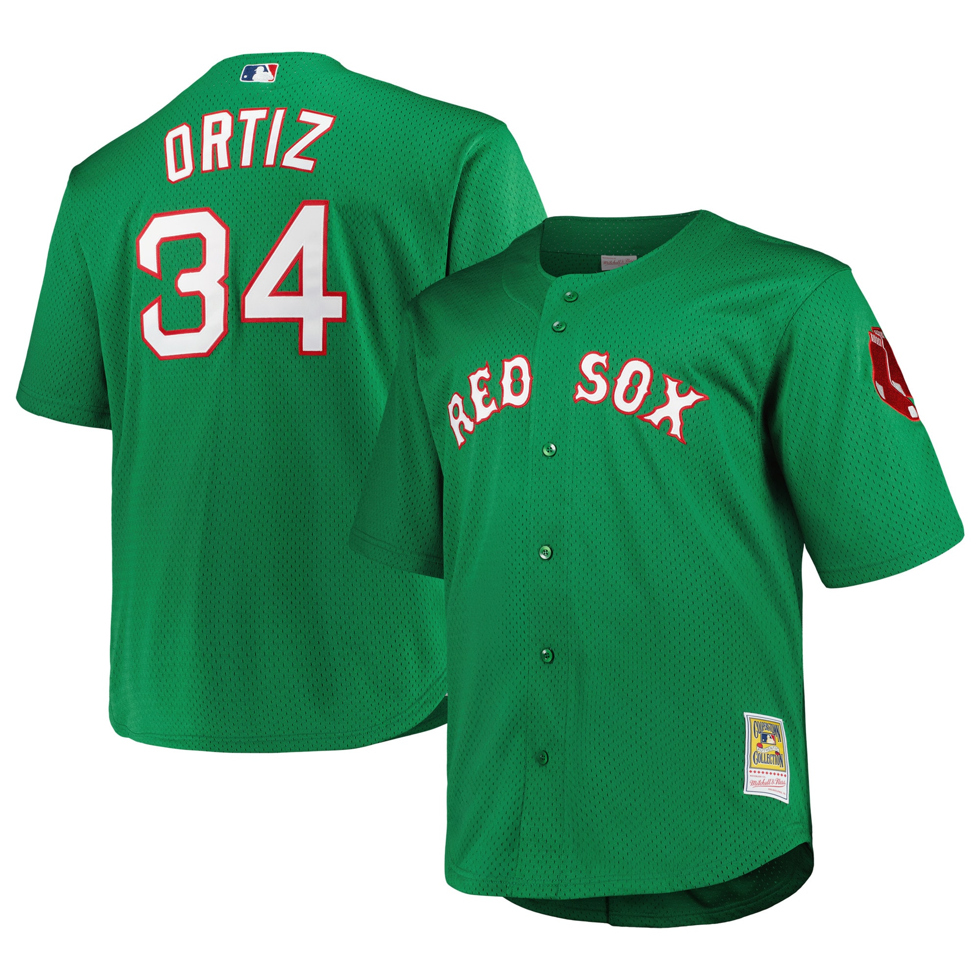 Boston Red Sox Hats Shop – Explore men8217s boston red sox david ortiz mitchell amp ness kelly green big amp tall cooperstown collection mesh batting practice jersey Collection